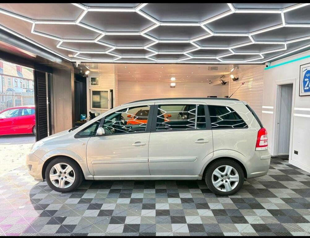 Vauxhall Zafira Mpv 1.8 16V Exclusiv Euro 4 200858 Silver #6