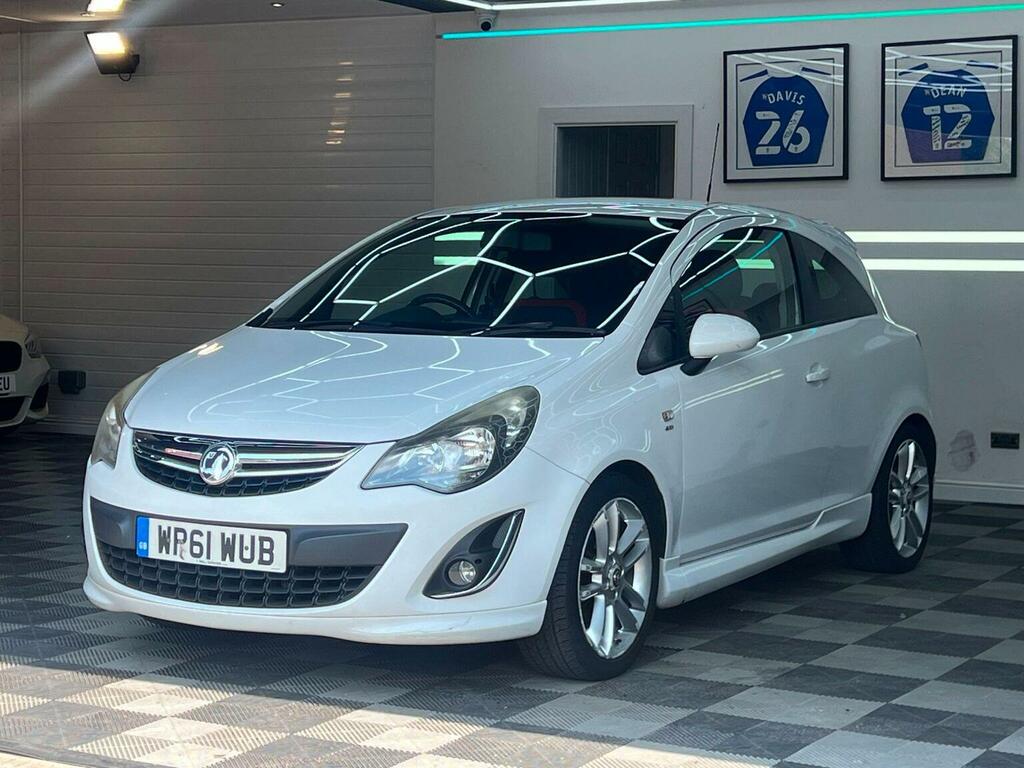 Vauxhall Corsa Hatchback 1.4 16V Sri Euro 5 201261 White #3