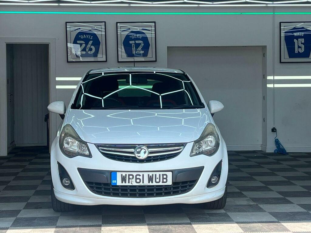 Vauxhall Corsa Hatchback 1.4 16V Sri Euro 5 201261 White #2