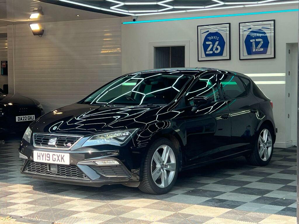 Seat Leon Hatchback 1.5 Tsi Evo Fr Euro 6 Ss 201919 HY19GXK Black #3