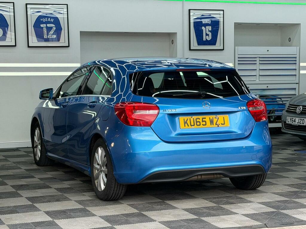 Mercedes-Benz A Class Hatchback 1.5 A180 Cdi Se 7G-dct Euro 5 Ss KU65WZJ Blue #4