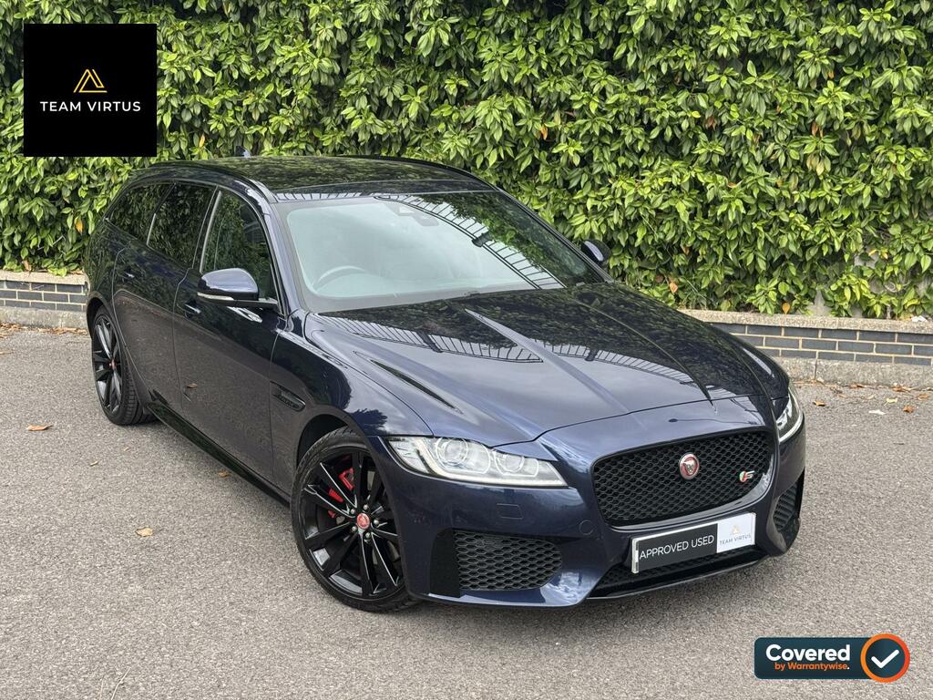 Jaguar XF 3.0D V6 S Sportbrake Euro 6 S S OU68YGJ Blue