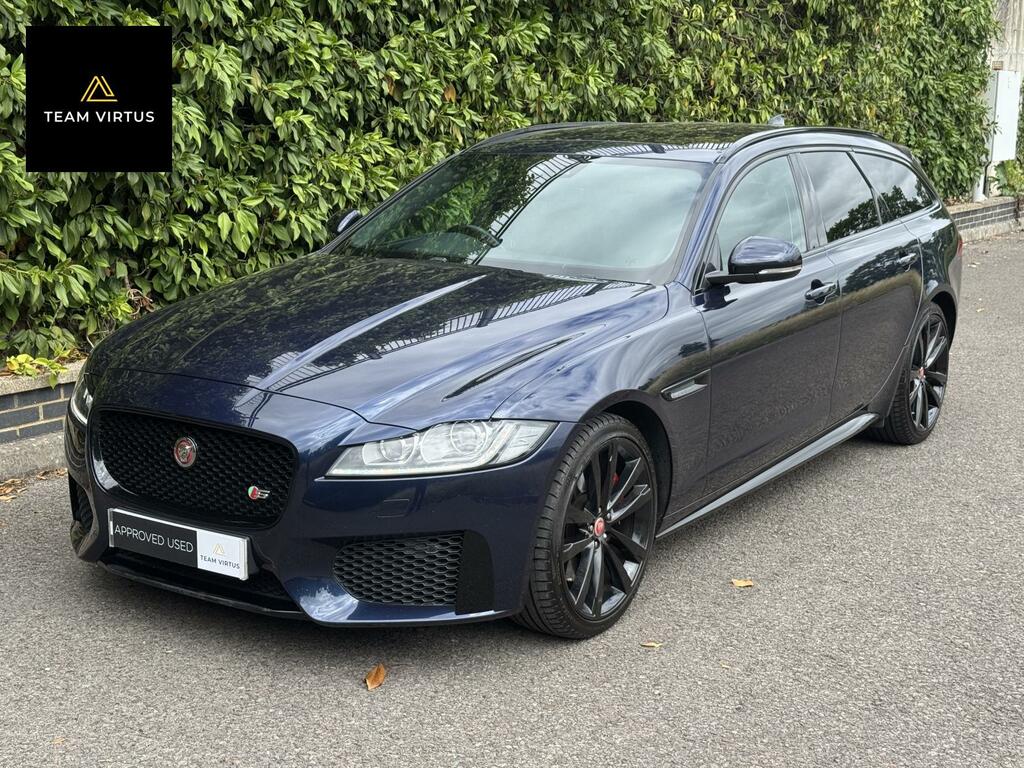 Jaguar XF 3.0D V6 S Sportbrake Euro 6 S S OU68YGJ Blue #5