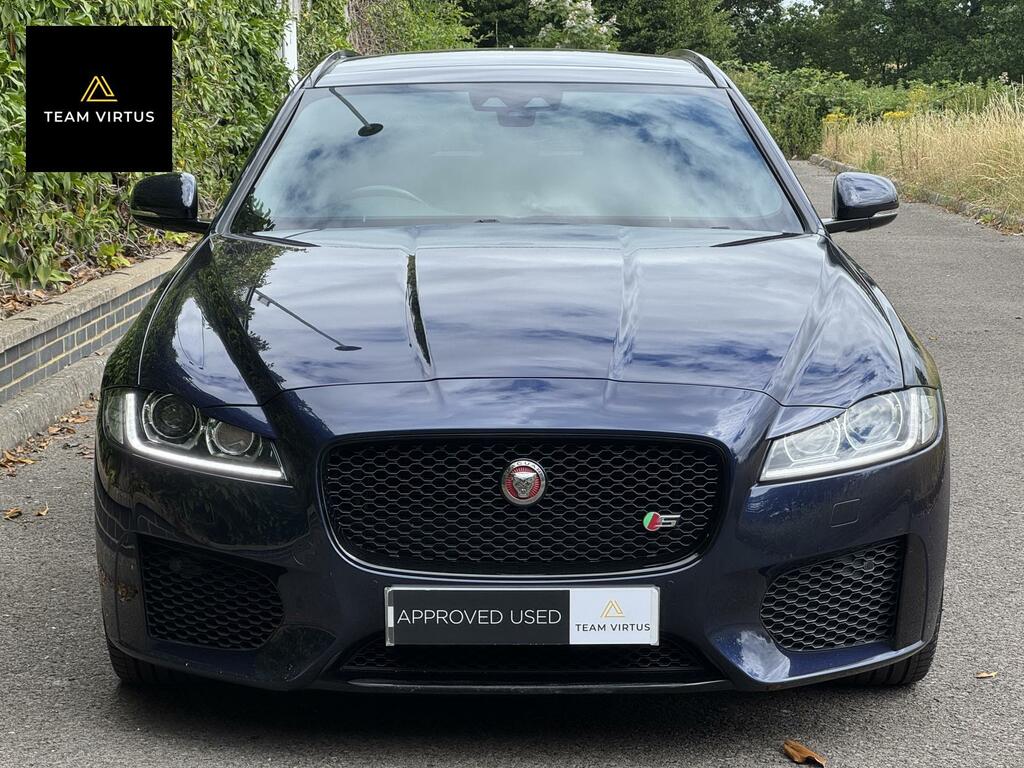 Jaguar XF 3.0D V6 S Sportbrake Euro 6 S S OU68YGJ Blue #4