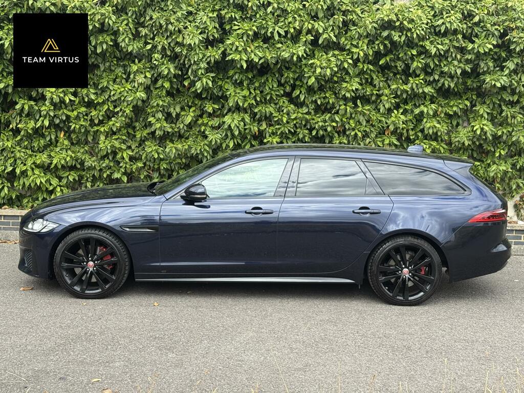Jaguar XF 3.0D V6 S Sportbrake Euro 6 S S OU68YGJ Blue #6