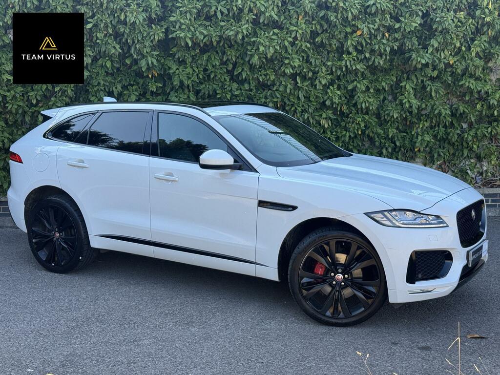 Jaguar F-Pace 3.0 D300 V6 S Suv Awd Euro 6 S S WK17KAA White #4