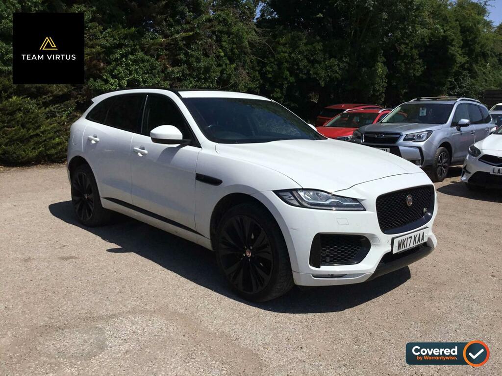 Jaguar F-Pace S White