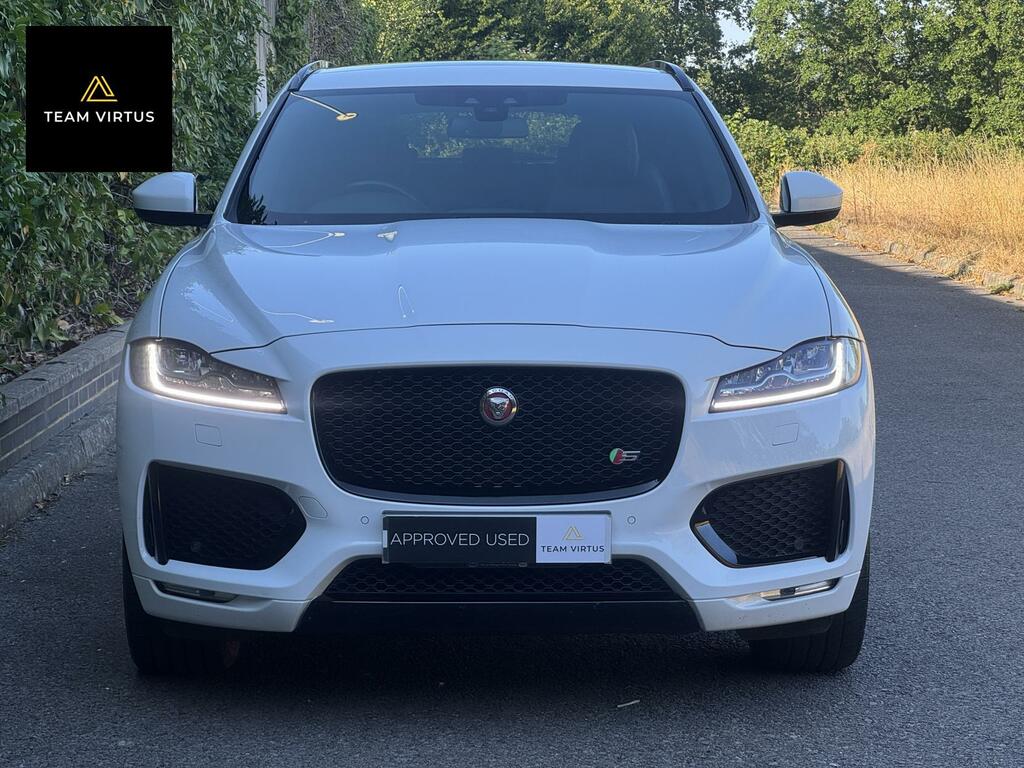 Jaguar F-Pace 3.0 D300 V6 S Suv Awd Euro 6 S S WK17KAA White #6