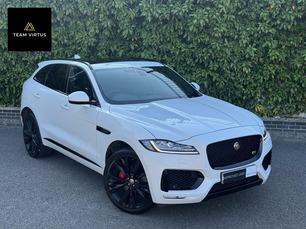 Jaguar F-Pace 3.0 D300 V6 S Suv Awd Euro 6 S S WK17KAA White #5