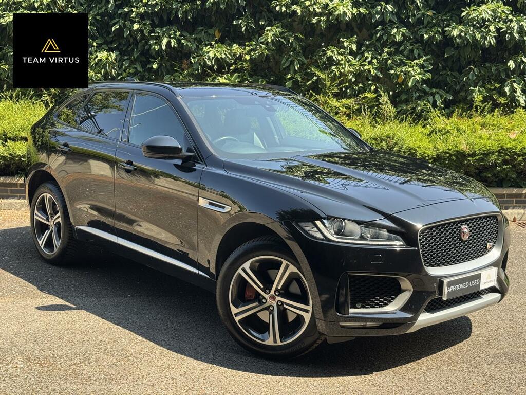 Jaguar F-Pace 3.0 V6 S Suv Awd Euro 6 S S 380 Black
