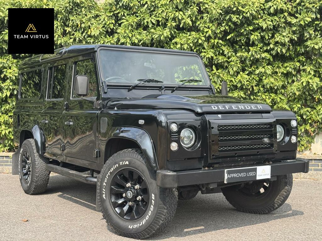 Land Rover Defender 110 2.2 Tdci Xs Station Wagon Double Cab Ma YS65ZYK Black #4