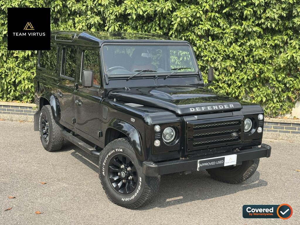 Land Rover Defender 110 2.2 Tdci Xs Station Wagon Double Cab Ma Black