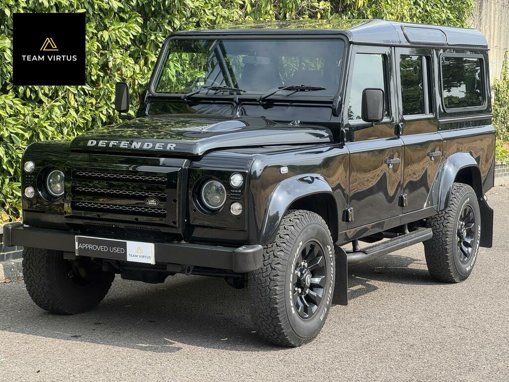 Land Rover Defender 110 2.2 Tdci Xs Station Wagon Double Cab Ma YS65ZYK Black #6