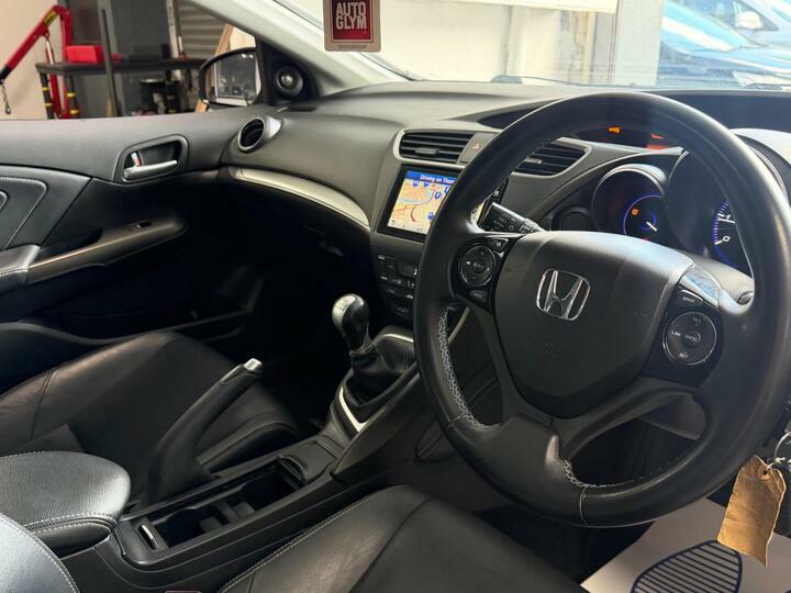 Honda Civic 1.6 I-dtec Sport Navi Euro 5 Ss Red #9