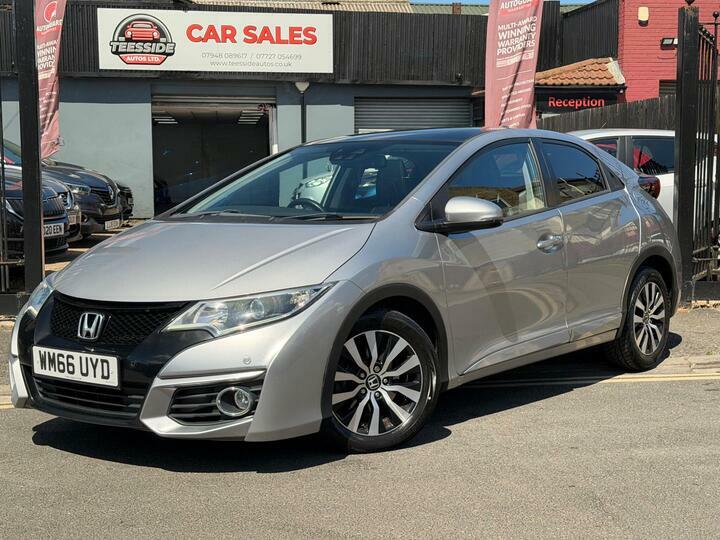 Honda Civic 1.6 I-dtec Sr Euro 5 Ss Silver #4