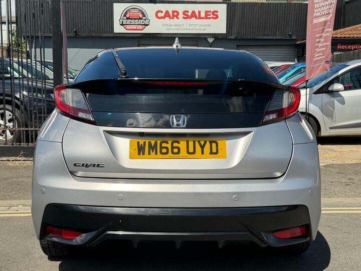 Honda Civic 1.6 I-dtec Sport Navi Euro 5 Ss Red #7