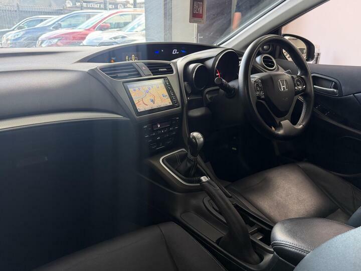 Honda Civic 1.6 I-dtec Sport Navi Euro 5 Ss Red #11