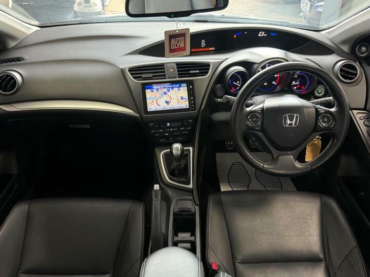 Honda Civic 1.6 I-dtec Sport Navi Euro 5 Ss Red #8