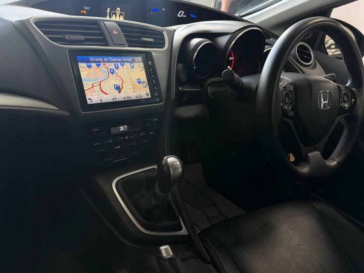 Honda Civic 1.6 I-dtec Sport Navi Euro 5 Ss Red #26