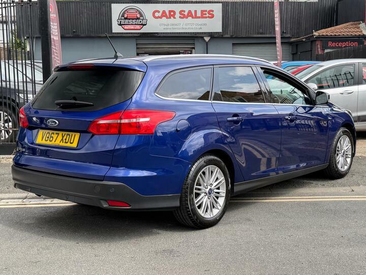 Ford Focus 1.5 Tdci Zetec Edition Euro 6 Ss VO67XDU Blue #5