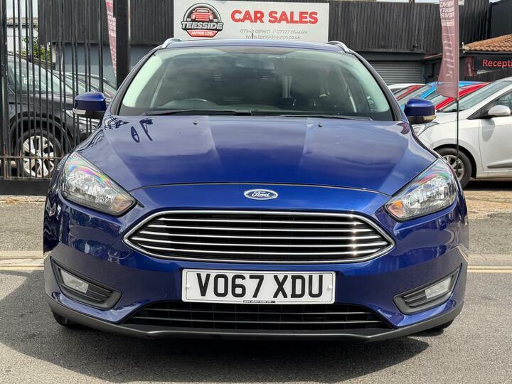 Ford Focus 1.5 Tdci Zetec Edition Euro 6 Ss VO67XDU Blue #6