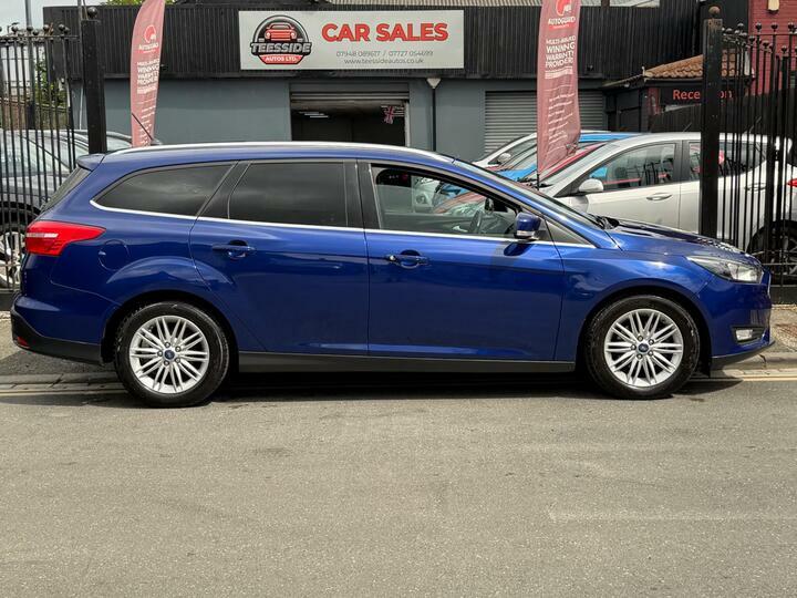 Ford Focus 1.5 Tdci Zetec Edition Euro 6 Ss VO67XDU Blue #2