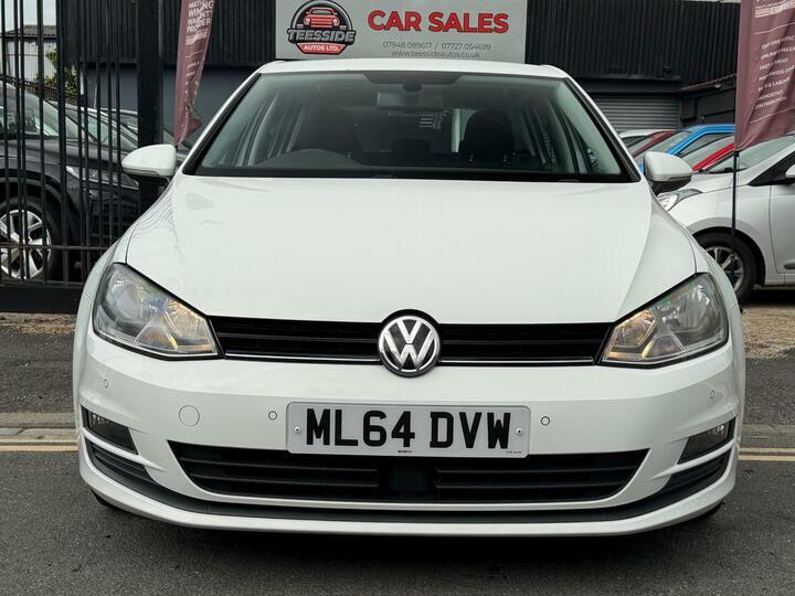 Volkswagen Golf 1.6 Tdi Bluemotion Tech Match Euro 5 Ss ML64DVW White #6