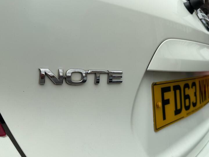 Nissan Note Hatchback 1.5 Dci Tekna Euro 5 Ss 201414 White #24