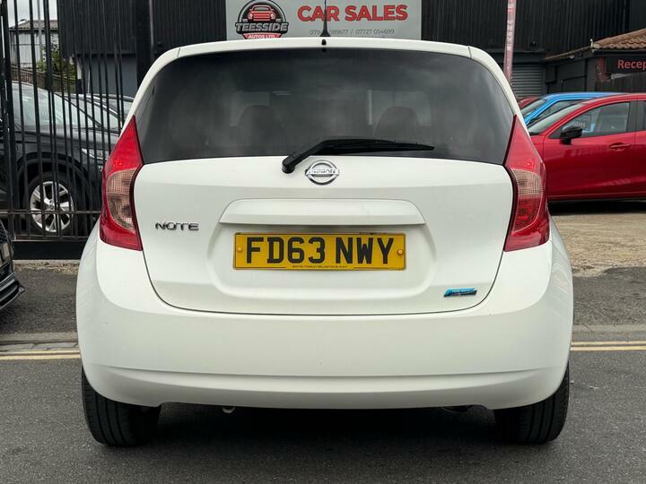 Nissan Note Hatchback 1.5 Dci Tekna Euro 5 Ss 201414 White #7