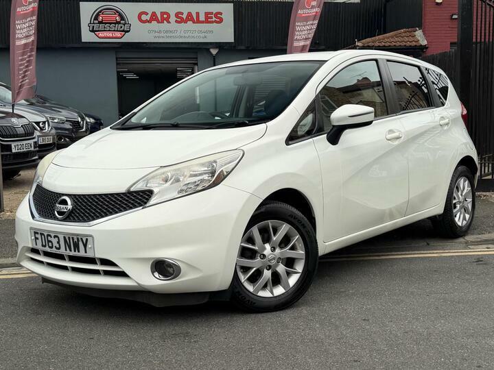 Nissan Note 1.2 12V Acenta Euro 5 Ss White #4