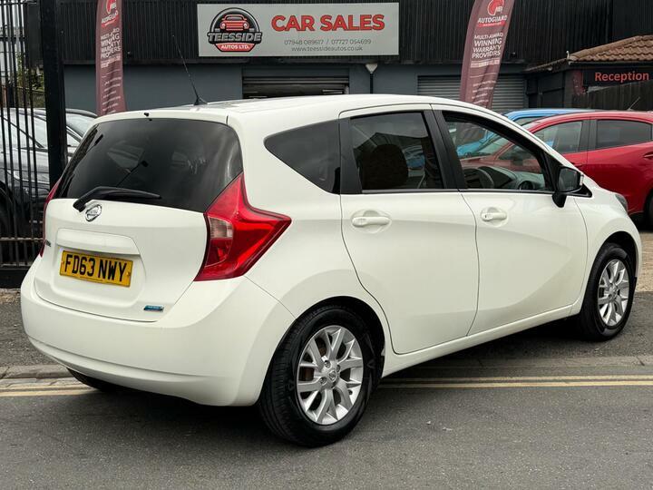 Nissan Note 1.2 12V Acenta Euro 5 Ss White #5
