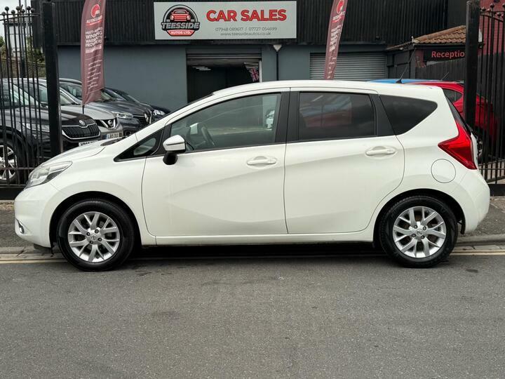 Nissan Note 1.2 12V Acenta Euro 5 Ss White #3