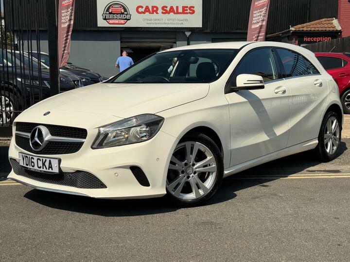 Mercedes-Benz A Class 1.5 A180d Sport Executive Euro 6 Ss White #4