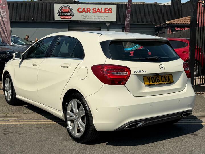 Mercedes-Benz A Class 1.5 A180d Sport Executive Euro 6 Ss White