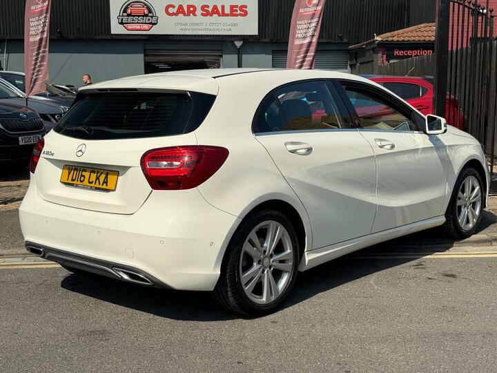 Mercedes-Benz A Class 1.5 A180d Sport Executive Euro 6 Ss White #5