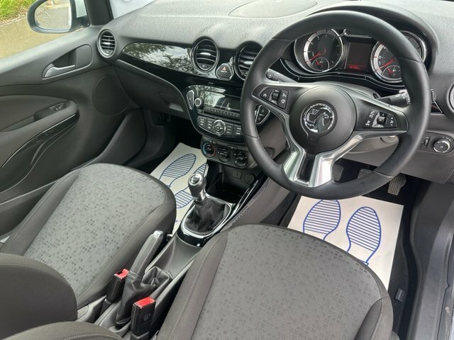 Vauxhall Adam Jam Hatchback ND65HWP White #2
