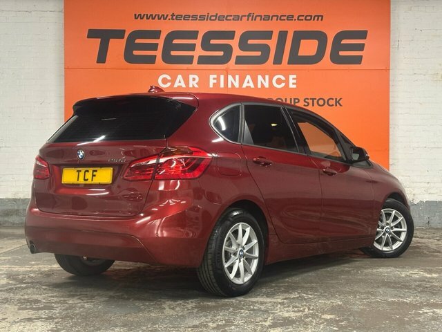 BMW 2 Series Active Tourer 216D Se Mpv Red #3