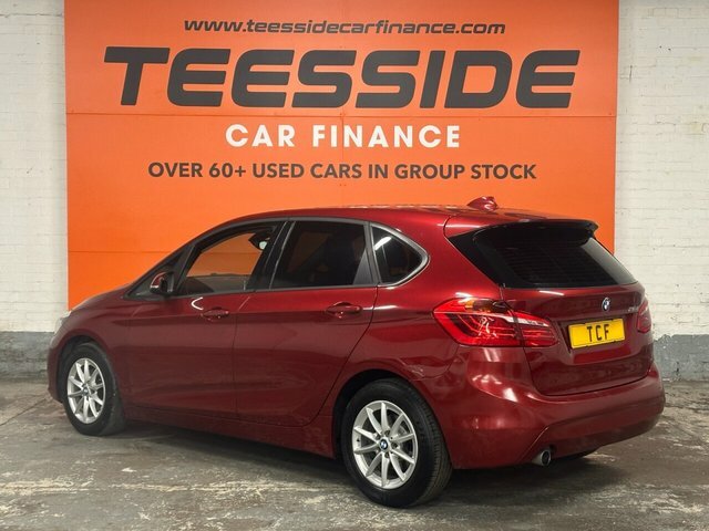 BMW 2 Series Active Tourer 216D Se Mpv Red #4