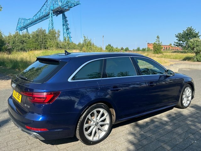 Audi A4 Avant Tdi 40 S Line Blue #5