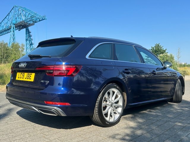 Audi A4 Avant Estate 2.0 Tfsi 40 Black Edition S Tronic Euro 6 Blue #13