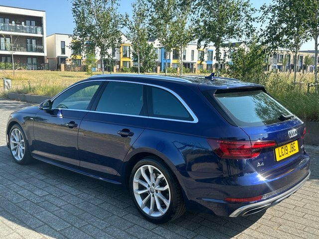 Audi A4 Avant Estate 2.0 Tfsi 40 Black Edition S Tronic Euro 6 Blue #9