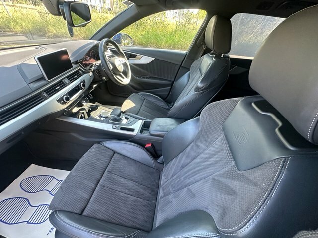 Audi A4 Avant Estate 2.0 Tfsi 40 Black Edition S Tronic Euro 6 Blue #31