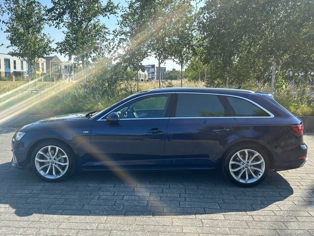 Audi A4 Avant Tdi 40 S Line Blue #6