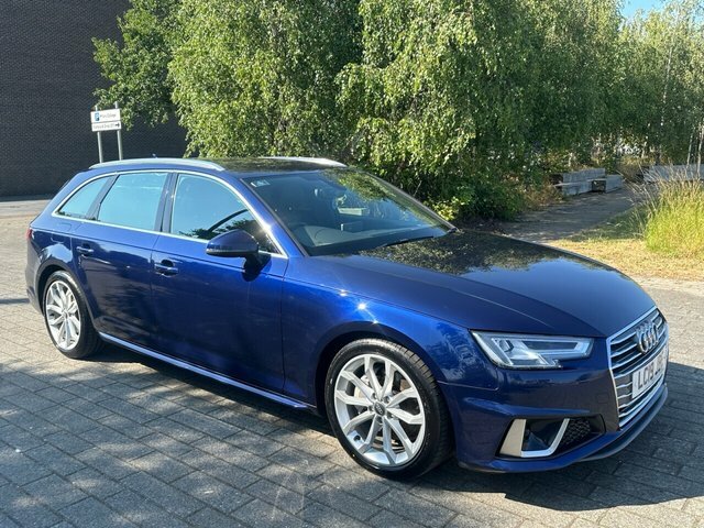 Audi A4 Avant Tdi 40 S Line Blue #2