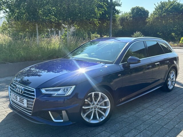 Audi A4 Avant Estate 2.0 Tfsi 40 Black Edition S Tronic Euro 6 Blue #10