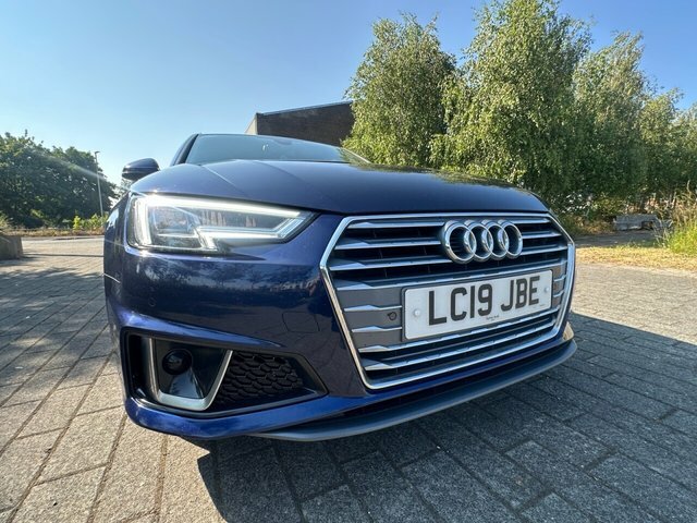 Audi A4 Avant Estate 2.0 Tfsi 40 Black Edition S Tronic Euro 6 Blue #16