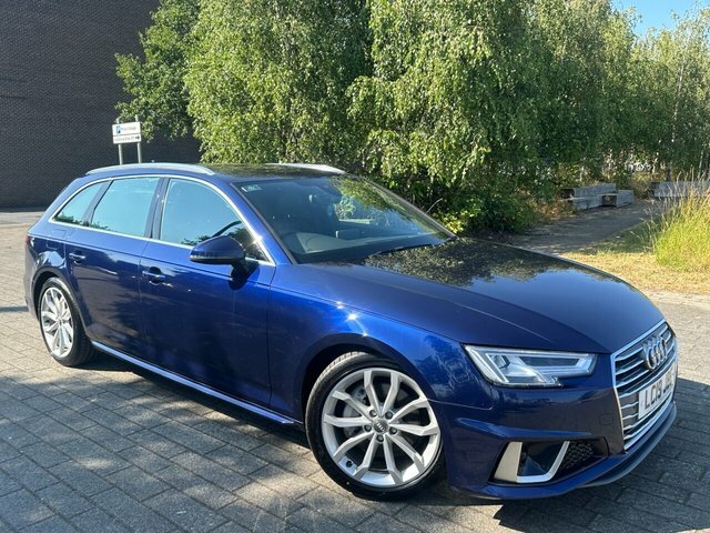 Audi A4 Avant Estate 2.0 Tfsi 40 Black Edition S Tronic Euro 6 Blue #7