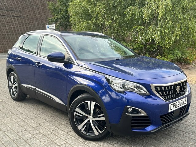 Peugeot 3008 Bluehdi Active Suv Blue