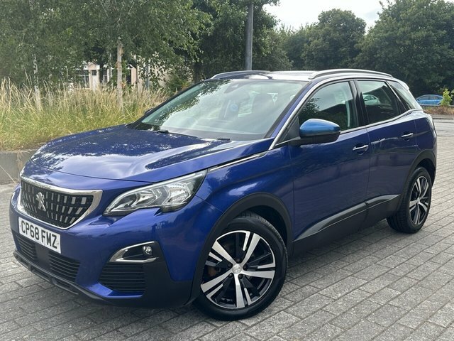 Peugeot 3008 Bluehdi Active Suv CP68FMZ Blue #4