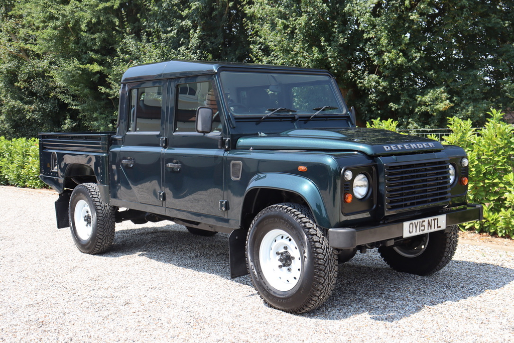Land Rover Defender 130 Td Cc White #14